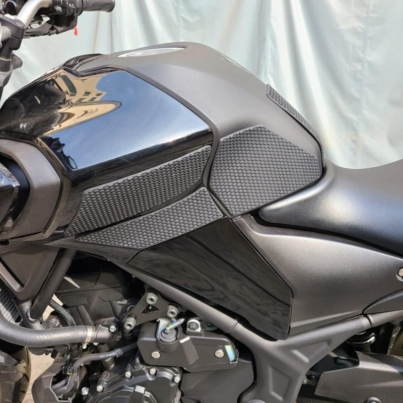KATIE DEVI for Yamaha MT-03 MT 03 MT03 MT-25 MT 25 MT25 2020-2022 2023 2024 2025 Motorcycle Side Fuel Tank pad Tank Pads Protector Stickers Decal Gas Knee Grip Traction Pad Tankpad - Image 4